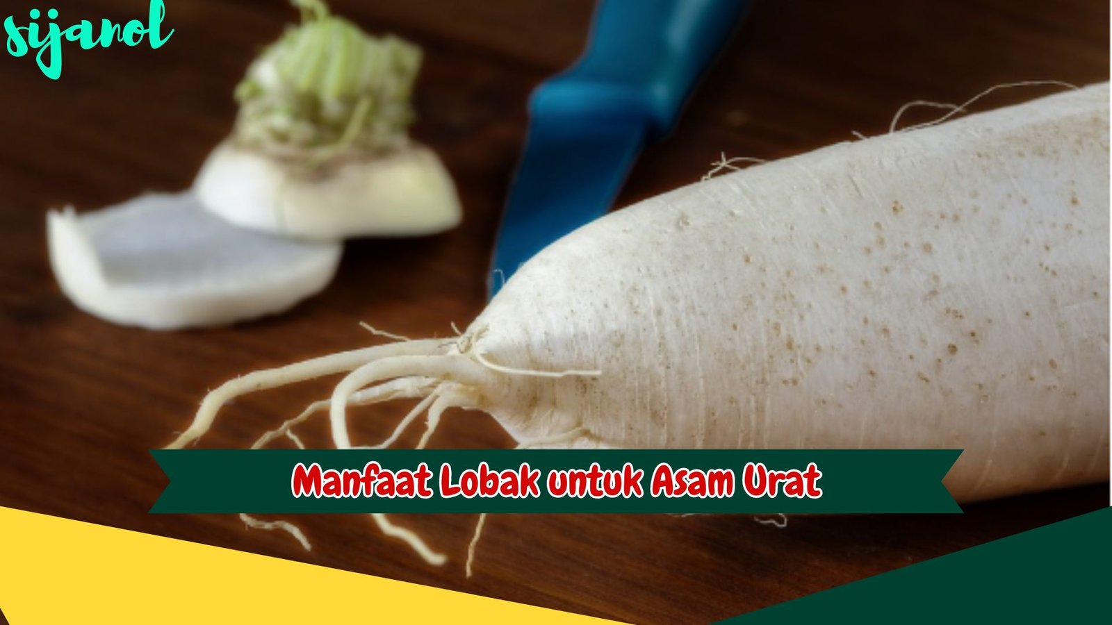 Manfaat Lobak untuk Asam Urat